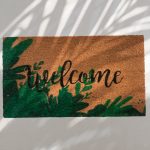 (Welcome Leaves) DoorMat