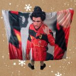 Carlos sainz jr hooded blanket
