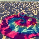beach mat (tye dye)