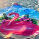 Beach Mat (Flamingo Float)