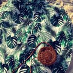 Beach Mat (Green Leaves)