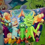 Hooded Blanket (Ricky Morty)
