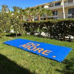 yoga mat ( Do more blue single )